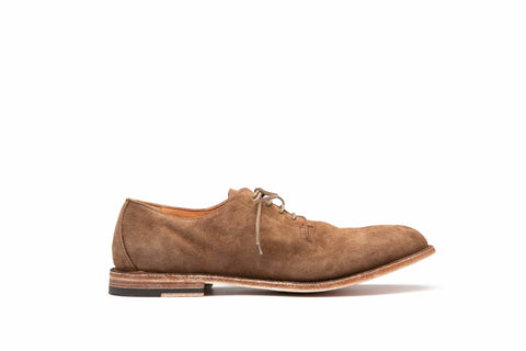 Suede leather derby shoes - art. 51476