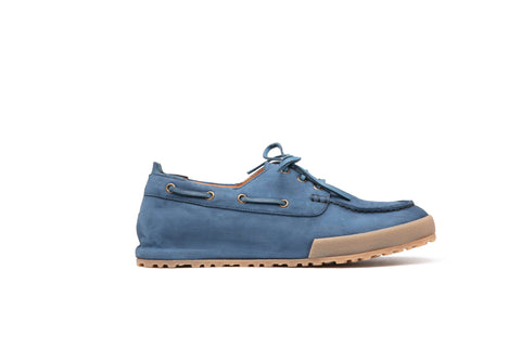 Calf leather sneakers with hand stitching - art. 51481