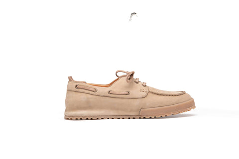 Calf leather sneakers with hand stitching - art. 51481