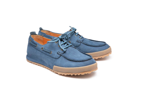 Calf leather sneakers with hand stitching - art. 51481