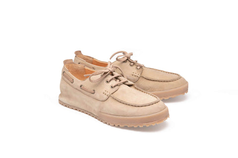 Calf leather sneakers with hand stitching - art. 51481