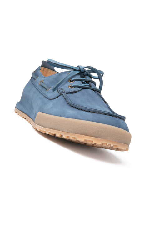 Calf leather sneakers with hand stitching - art. 51481