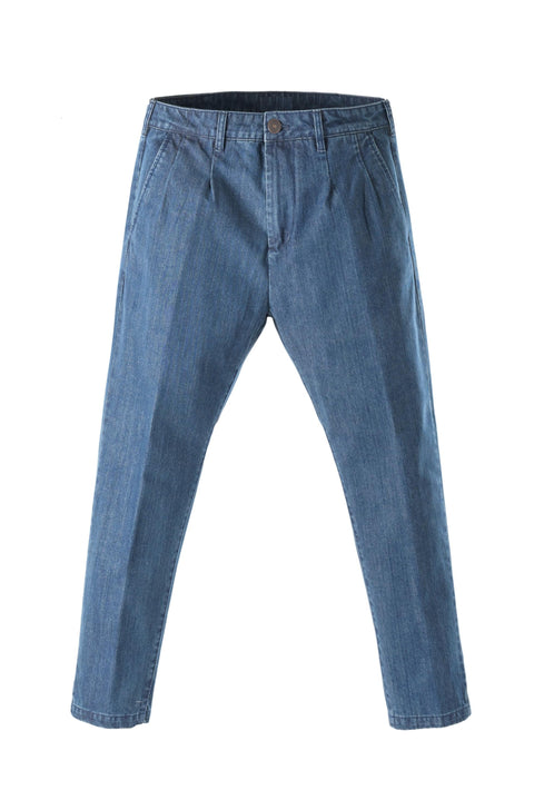 Trousers - Baggy Denim Daritex