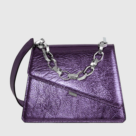 Bag - Metallic dark purple Lamarr