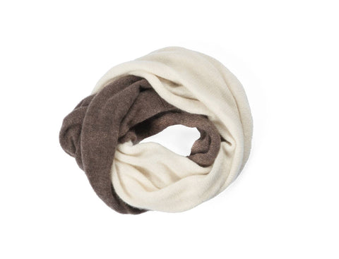 DOUBLE RING SNOOD 100 % CASHMERE - Art. 122 Riviera Cashmere