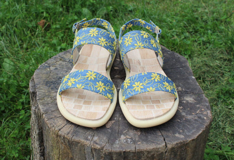 Sandals - Argilla Flowers Raw Clays