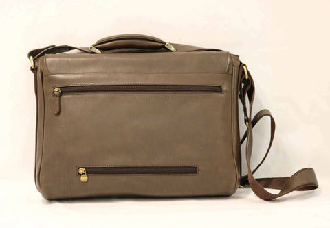 Tuscan Leather Briefcase with Handle (Vegetable-Tanned)