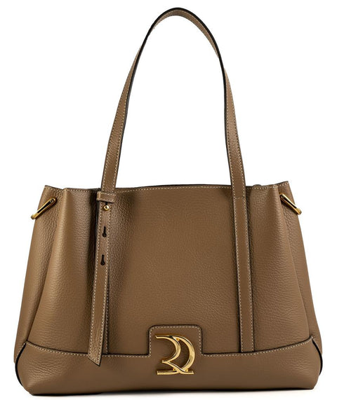 Viola leather handbag
