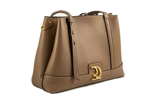 Viola leather handbag
