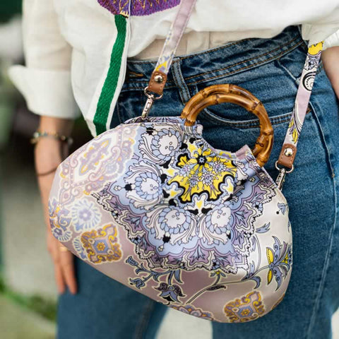 Bag - Corolla Piccola Amethyst Bonfanti