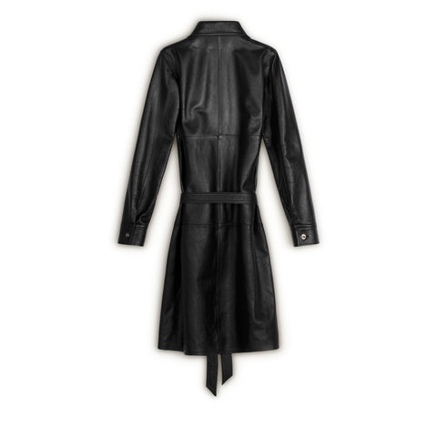 Leather jacket - Long Jacket Arpel