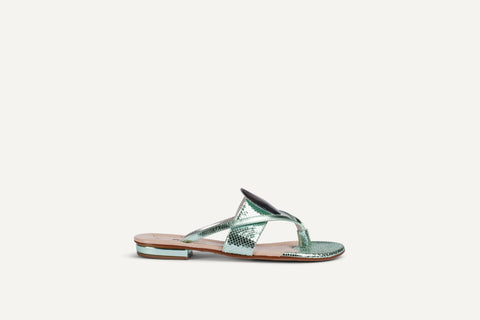 Sandal - Turquoise Green Bottega dell'Artigiano