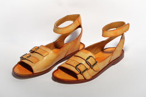 Sandal - Alexander Orange Piero Schettini