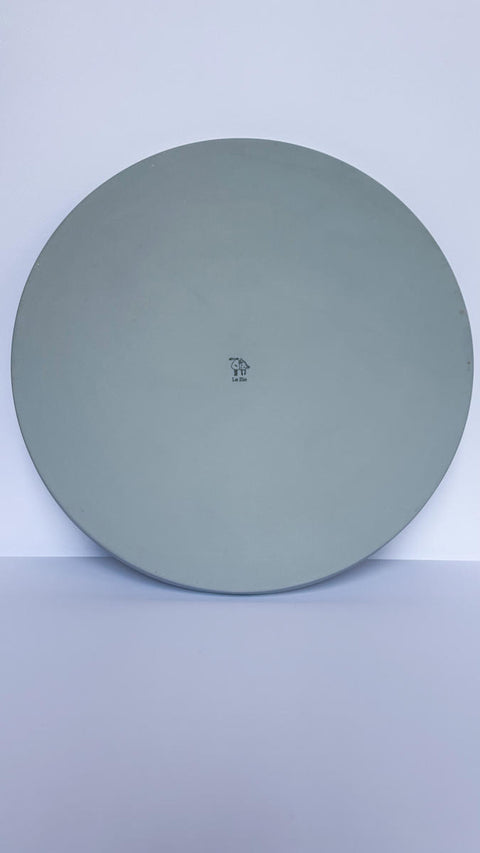 Round plate