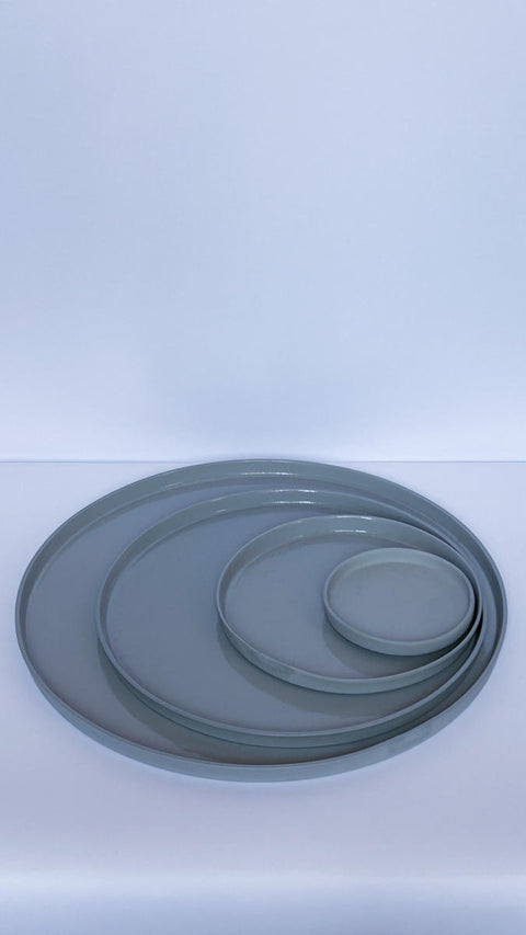 Round plate