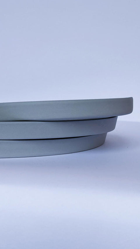Round plate