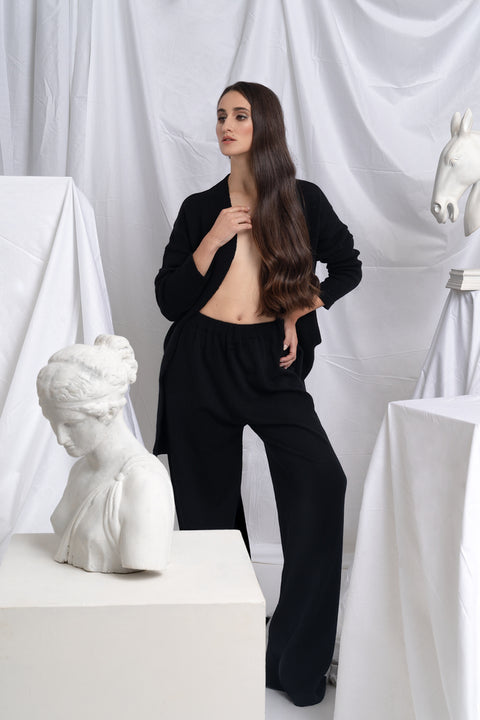 Trousers - Pantapalazzo Knitwear Edelvissa