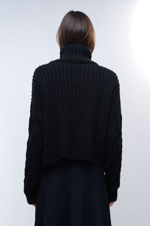 Turtleneck - Braided Sleeves Confezioni Giovi
