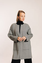 Coat - Chevron Altex Cashmere