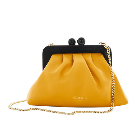 Gina - mini bag Gialla Claudia Firenze