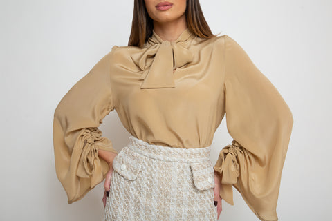 Skirt - Beige Corallo Sartoria