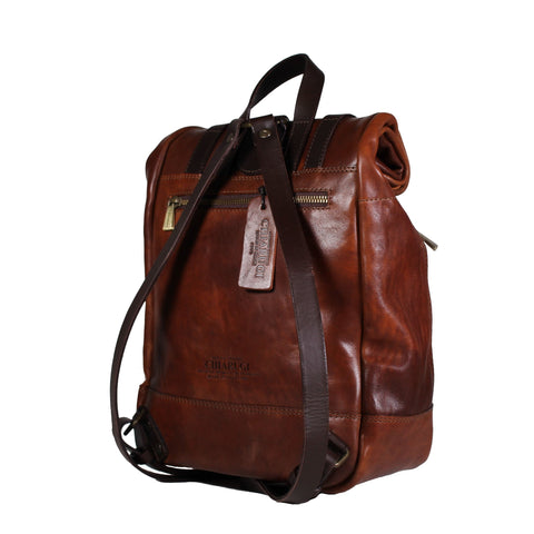 SKYE SMALL ROLL ON TOP BACKPACK Chiarugi Firenze