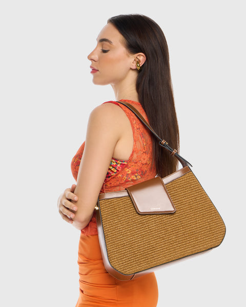Bag - Teanò moka big Lamarr