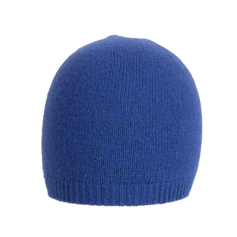 Soft Pure Cashmere Unisex Plain Knit Hat - Due Toscani