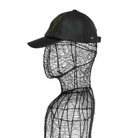 Hat - Nappa Leather Baseball Axis