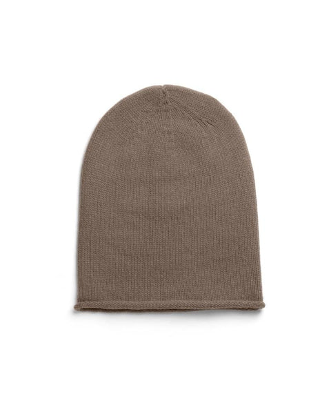 Soft, smooth unisex hat in recycled cashmere - Due Toscani
