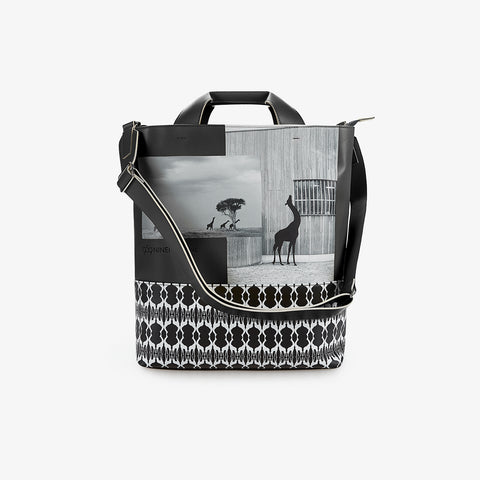 Tote Bag - Print Black 959NINEFIVENINE