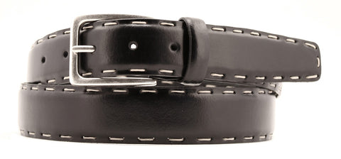Texas Grain Cowhide Leather Belt - art. A2557