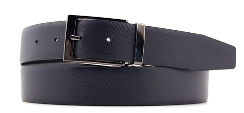 Double Texas & Saffiano Cowhide Leather Belt - art. A2990