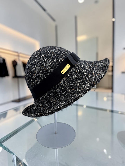 Tweedy Cloche Hat