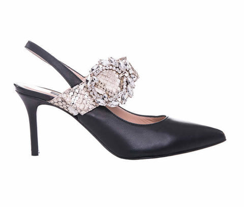 Black Decollete Shoes - Art. 4463 Rosellina 1958