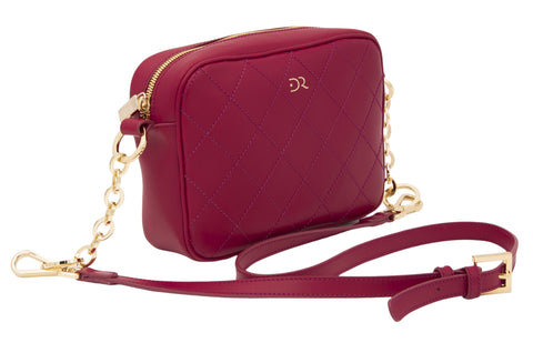 Brick mini leather crossbody bag