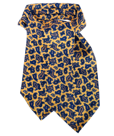 The Byzantine Sun Silk Ascot