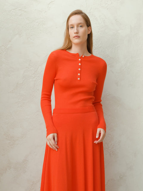 Extra Fine Merino Ribbed Fine Hanley Sweater - Lèmme