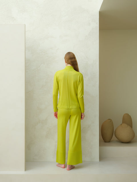 Extra Fine Merino Wide-Leg Trousers - Lèmme