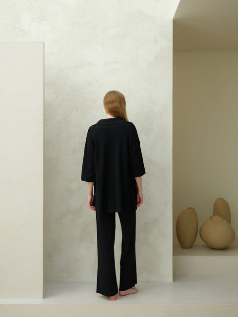Extra Fine Merino Wide-Leg Trousers - Lèmme