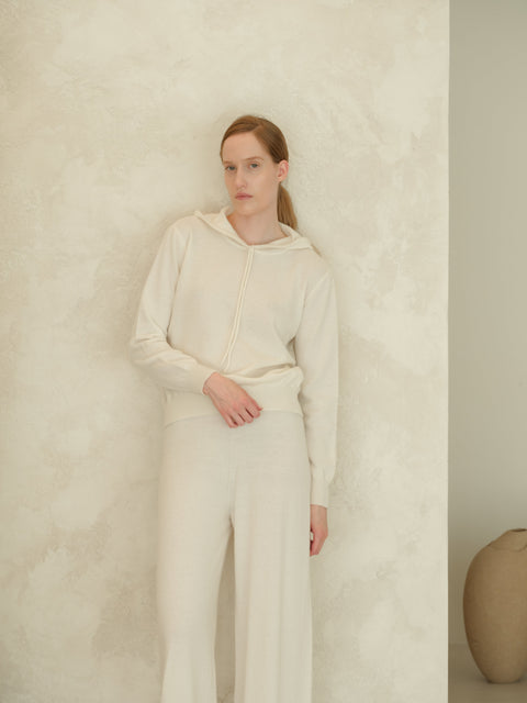 Cashmere Mix Hoodie - Lèmme
