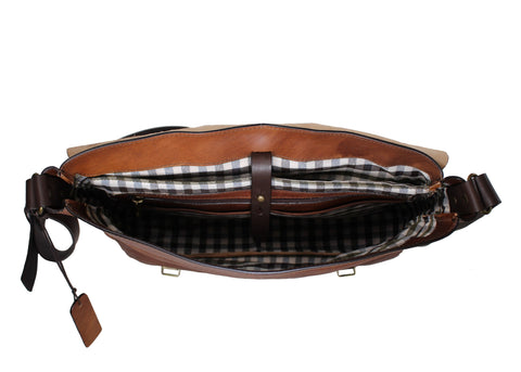 BUVIK MESSENGER BAG Chiarugi Firenze
