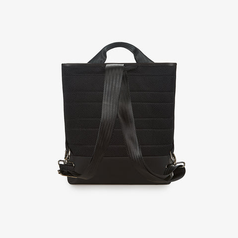 Tote Bag - Black-Embroidery 959NINEFIVENINE
