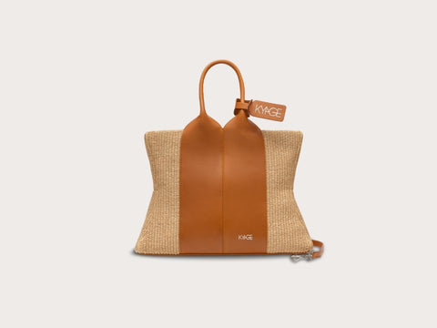 Bag - Butterfly Straw Basket