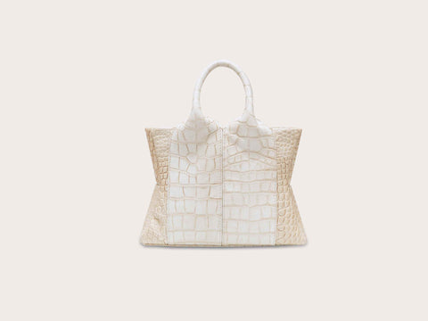 Bag - Butterfly with Crocodile Print
