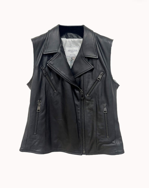 “Nevada” Leather Vest Women ARIZONA 520