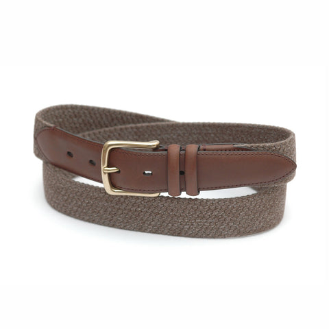 Belt - Simple brown Armeria Meschieri