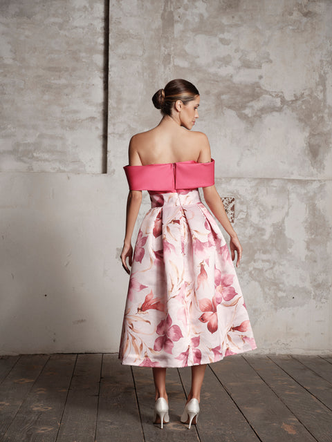 Skirt - Mikado Pink Roberta Longo