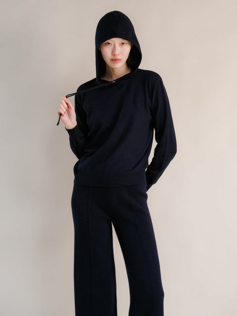 Cashmere Mix Hoodie - Lèmme