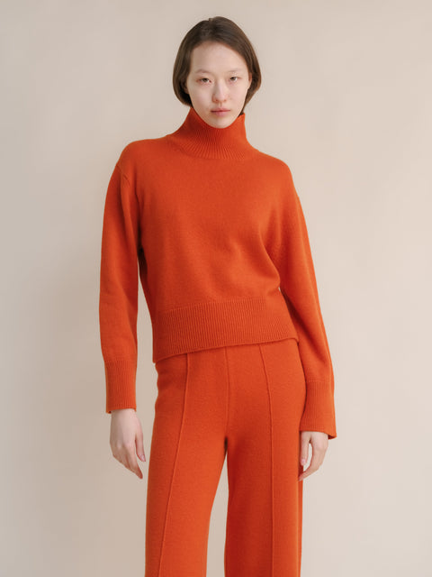 Cashmere Mix Turtleneck Sweater - Lèmme